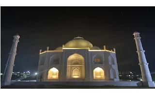 Whoa! MP man built Taj Mahal-like home to gift his wife, took 3 years to..